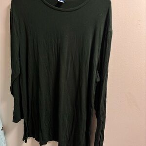 Old Navy Women's Long Sleeve Tee - Dark Green